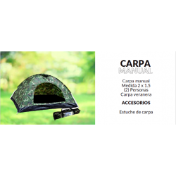 Carpa Manual (2) Personas