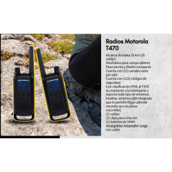 Radios Motorola T470