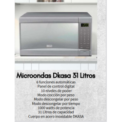 Microondas Dkasa 31 Litros