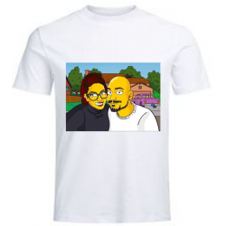 Camiseta Animada Simpsons 2...